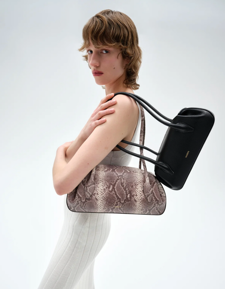 Oyster Mini Shoulder Bag - Black