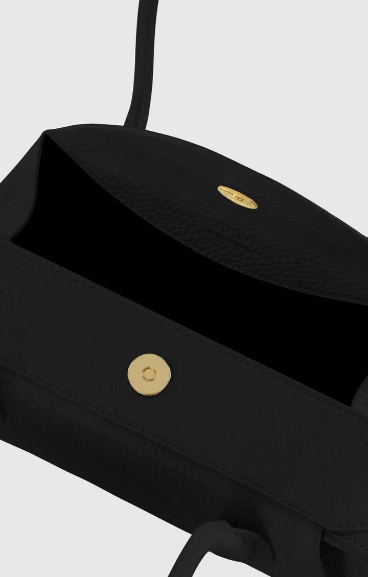 Oyster Mini Shoulder Bag - Black