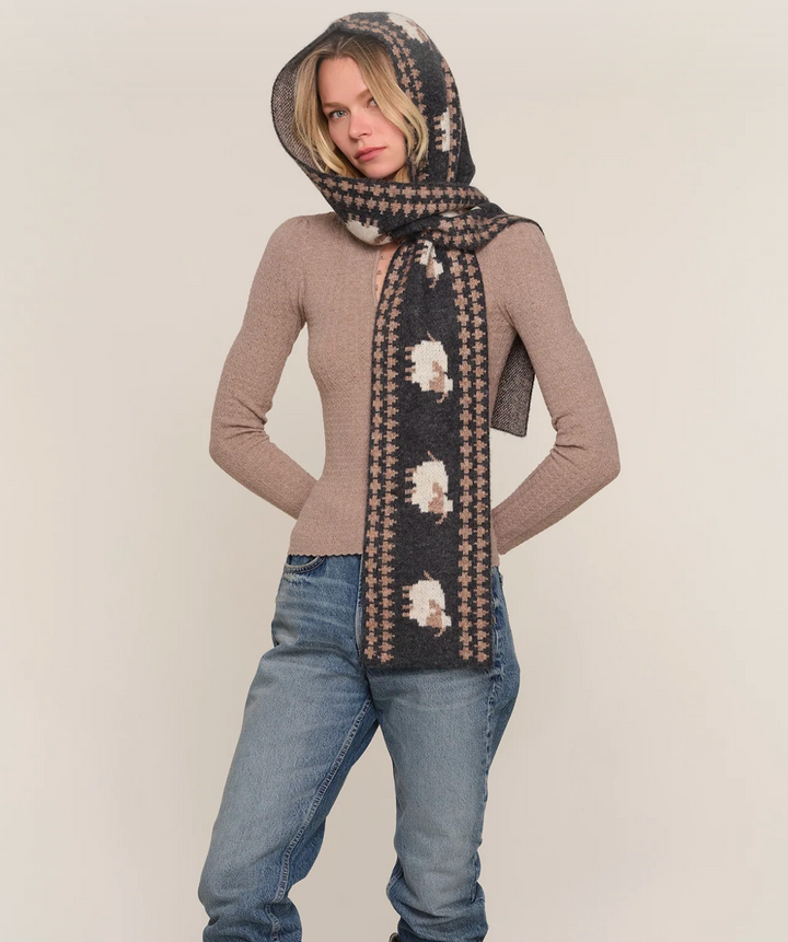 Aspen Scarf - Charcoal