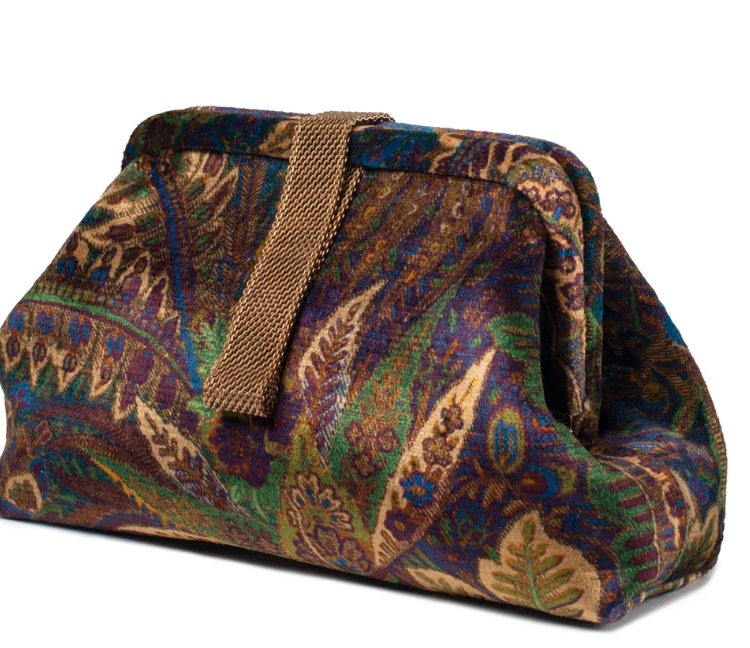 Liette - Navy/Green/Wine