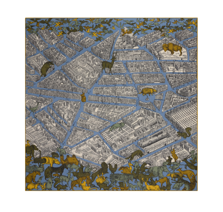 Square 130 - Light Blue