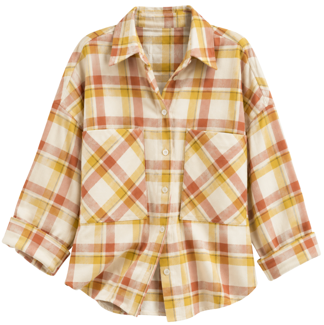 The Classic - Saffron Plaid