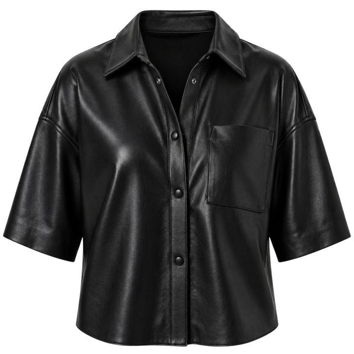 Frances Button Up - Black