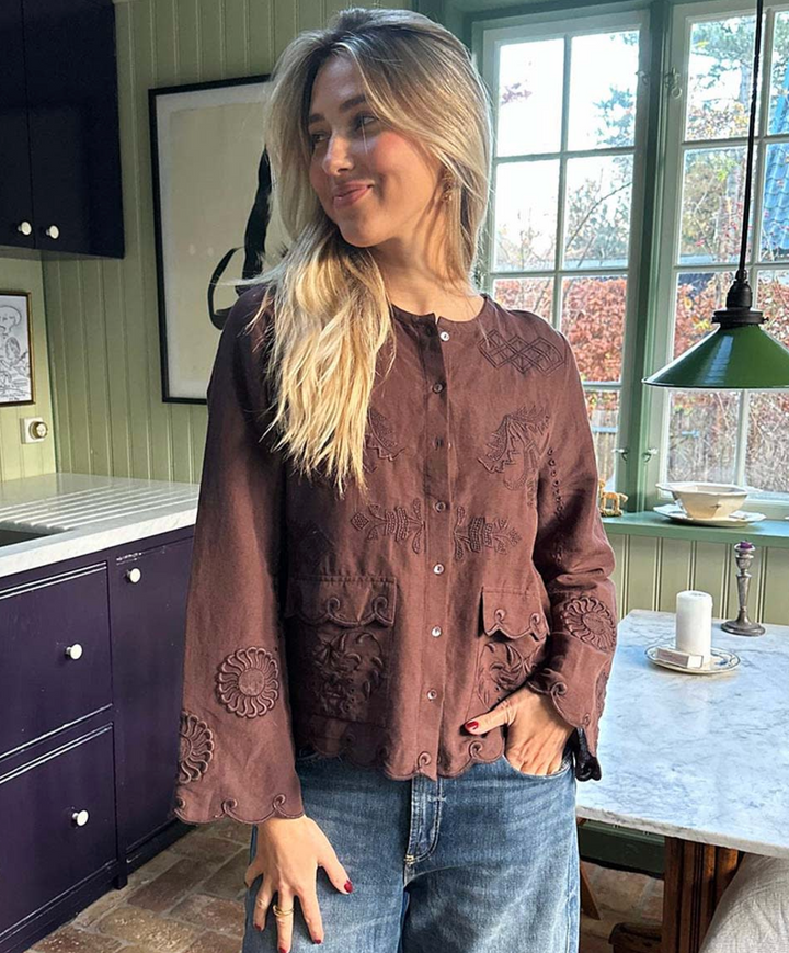Ester Shirt - Seal Brown