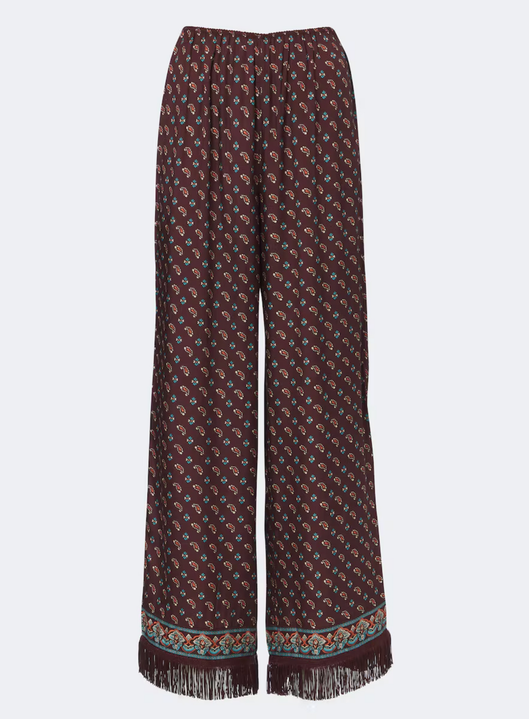 Lavon Fringe Pant - Paisley