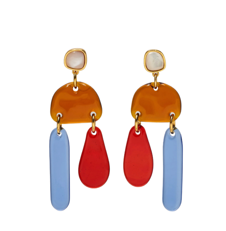 Sun and Sea Earrings