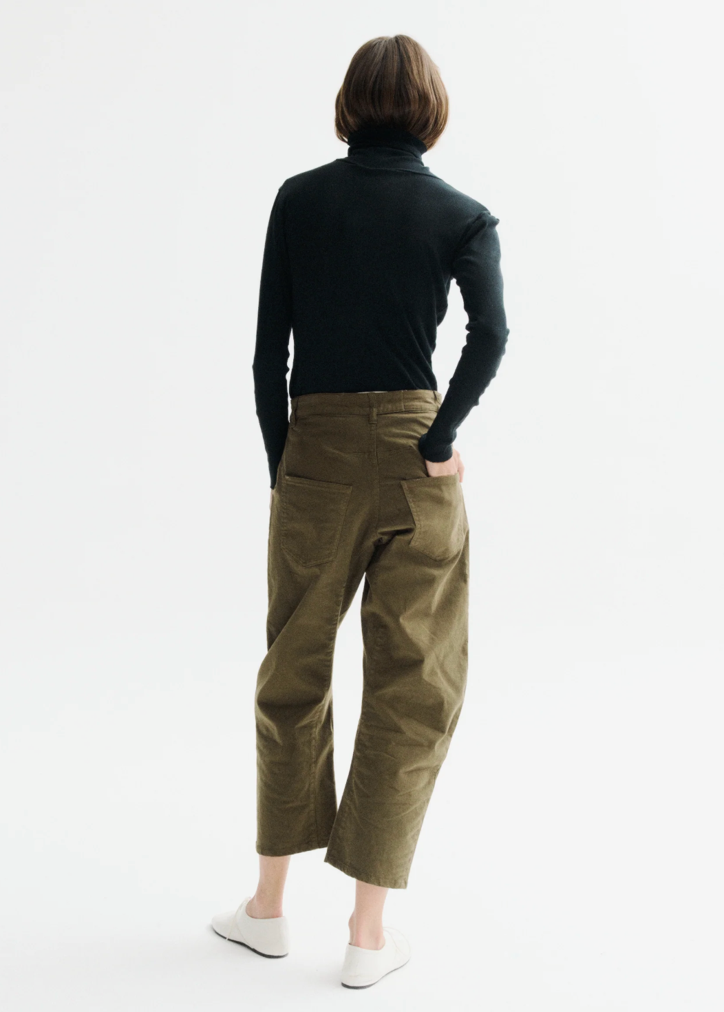 Rebbeca Rib Turtleneck - Black