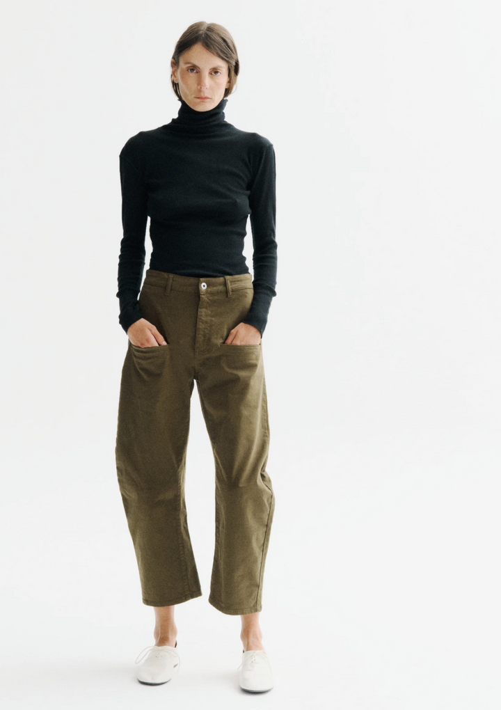 Rebbeca Rib Turtleneck - Black