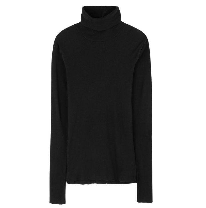 Rebbeca Rib Turtleneck - Black