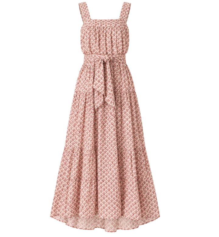 Jasmine Maxi - Scallop Blush