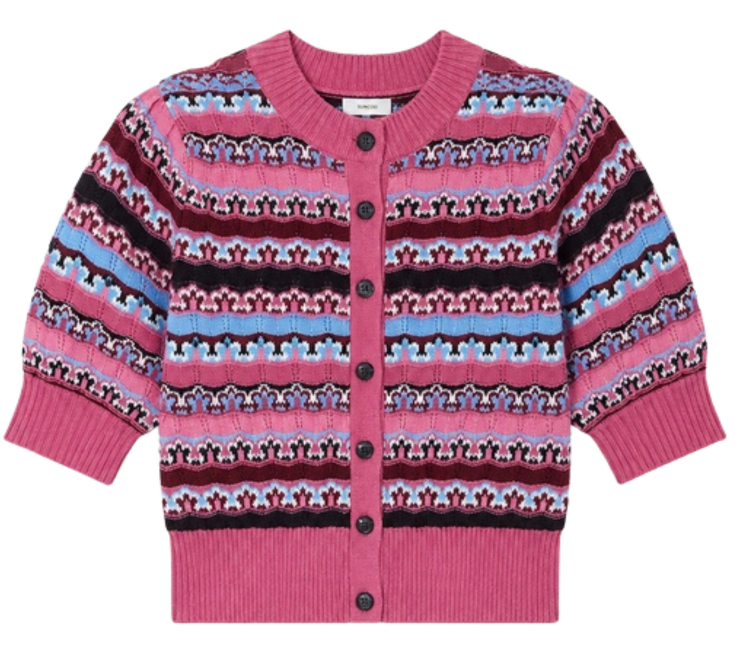 Gemoni Cardigan - Rose
