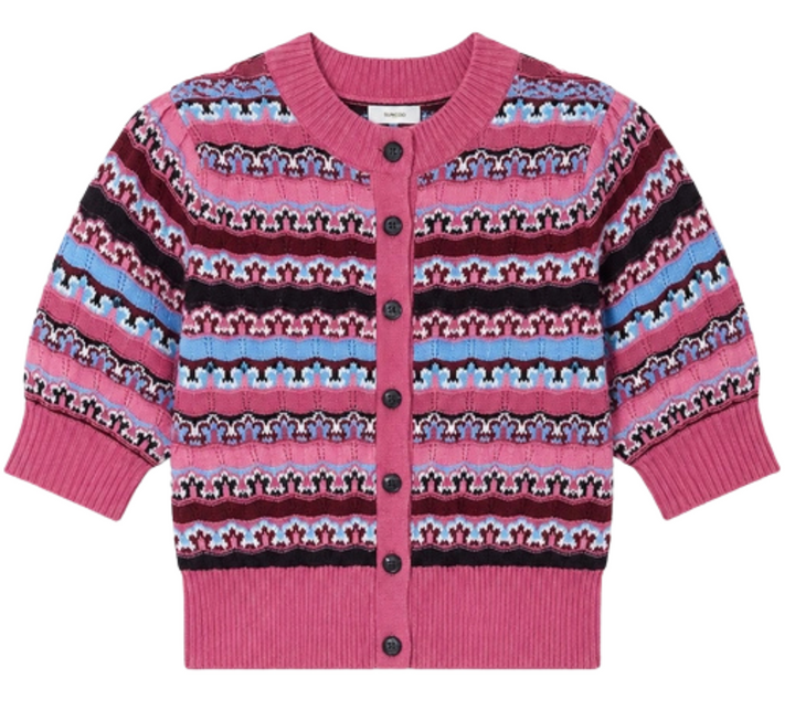 Gemoni Cardigan - Rose