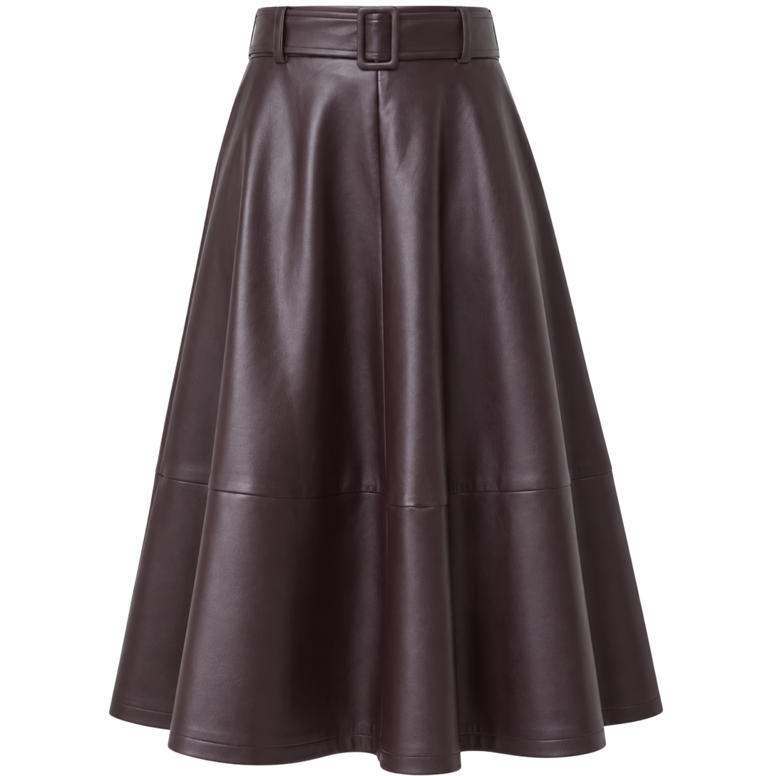 Fleur Skirt - Prune
