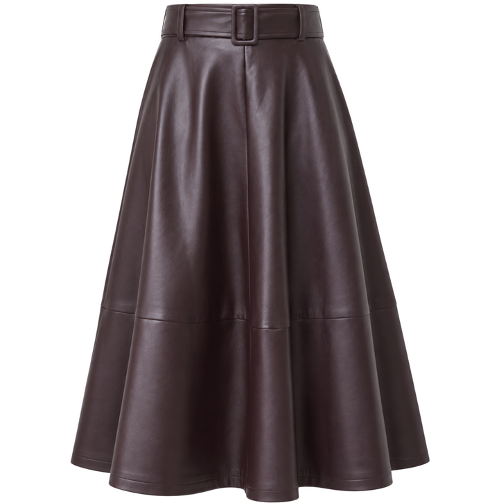 Fleur Skirt - Prune