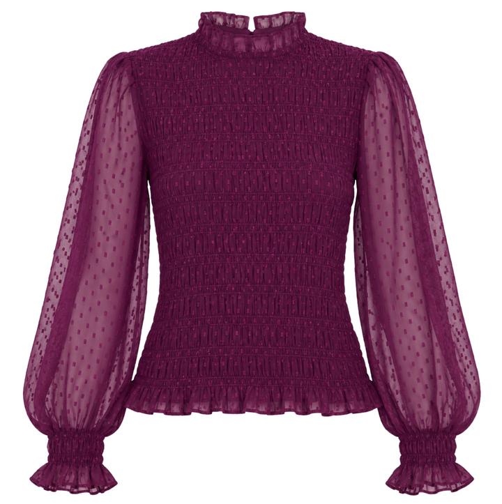 Willow Top - Plum