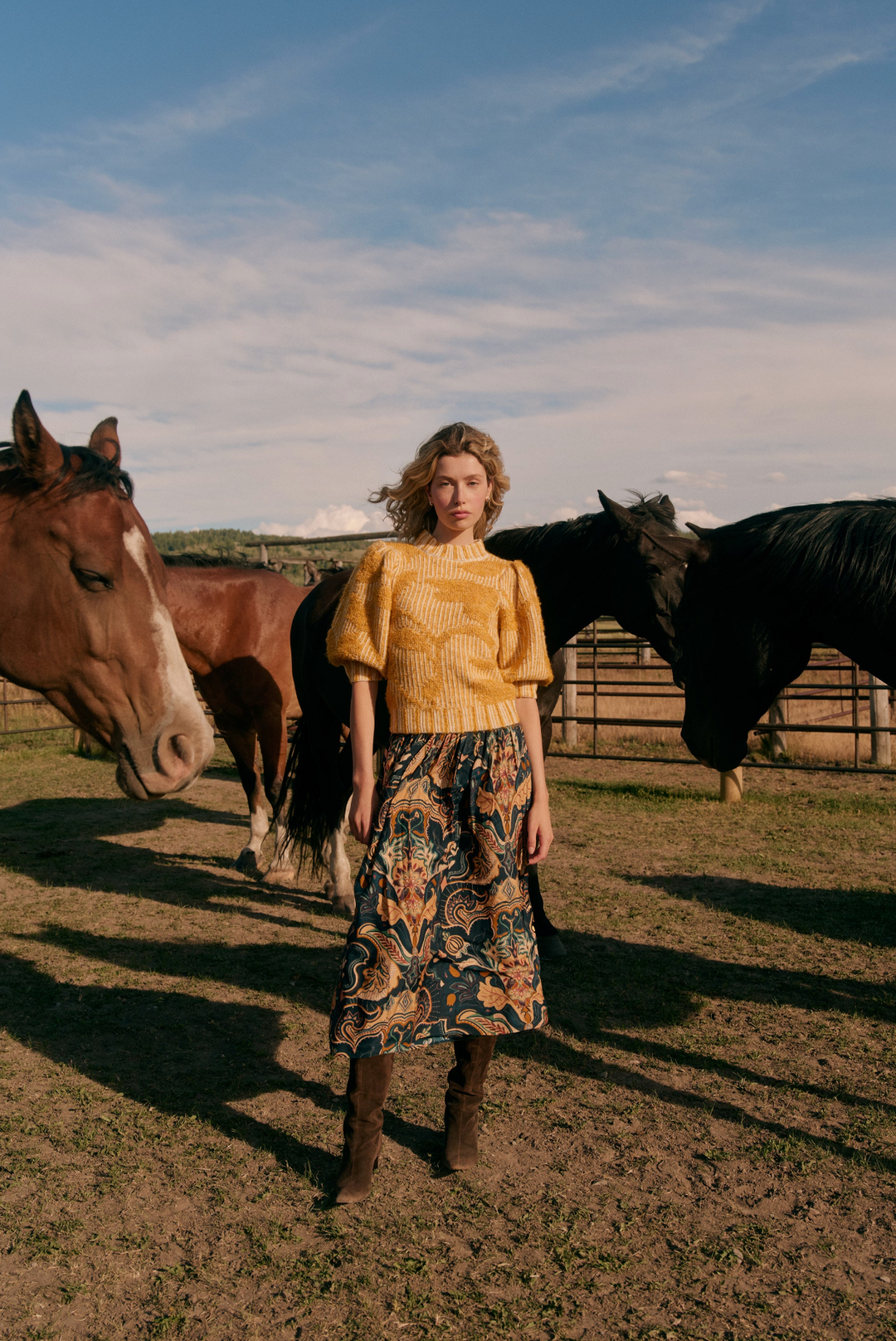 Gail Top - Goldenrod