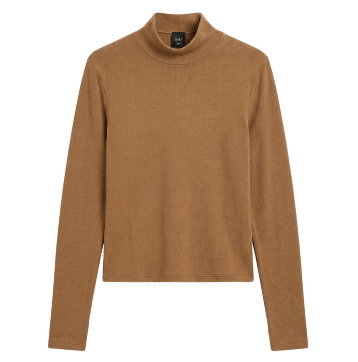 Lauren Long Sleeve Turtleneck - Tortoise