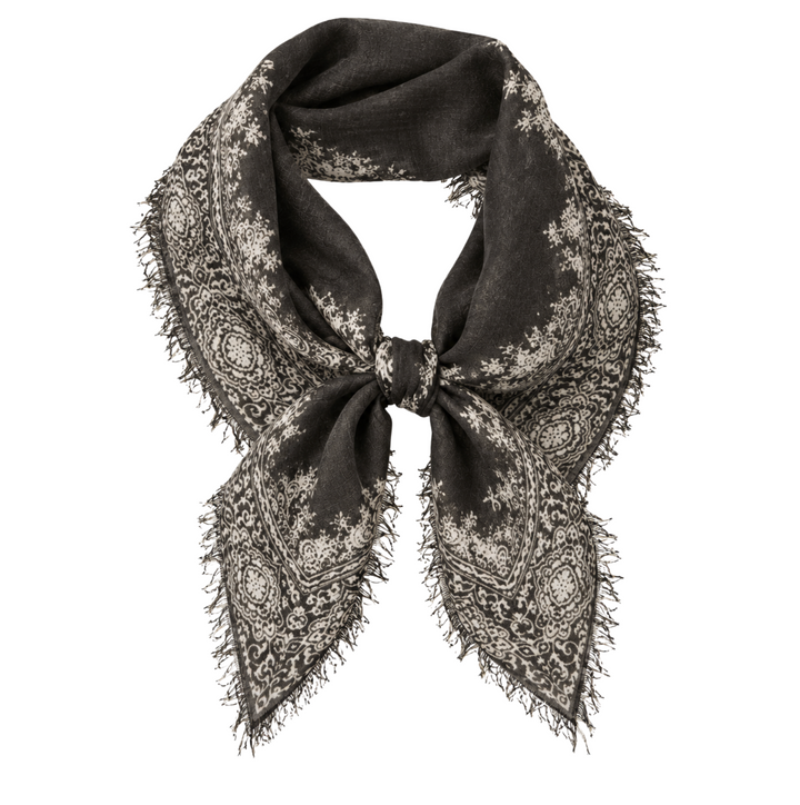 Paisley Scarf - Chocolate