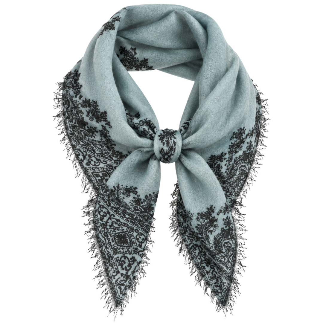 Paisley Scarf - Slate