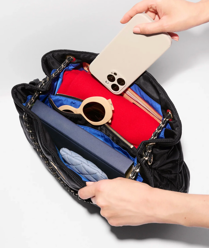 Medium Frankie Tote - Black