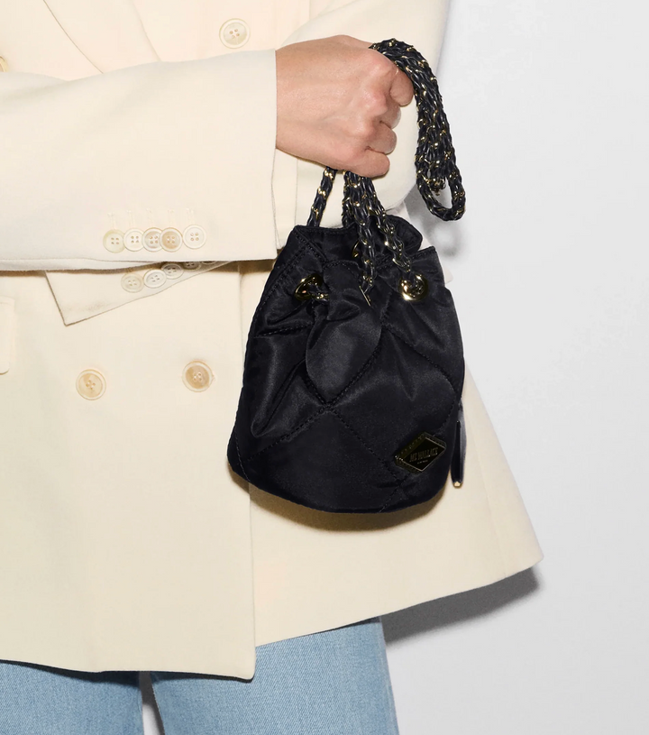 Mini Frankie Bucket Bag - Black