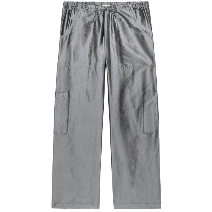 Taffeta Cargo Pant - Pewter