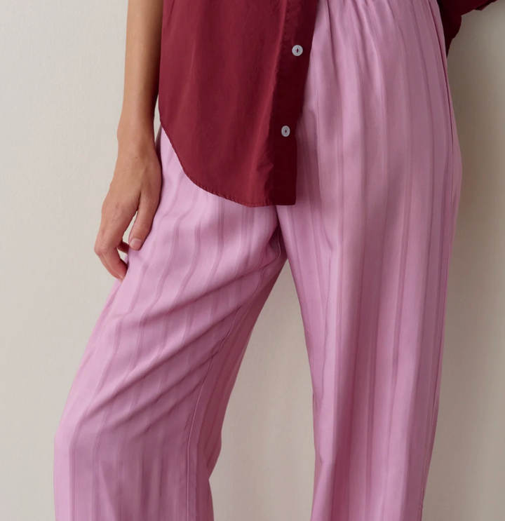 Shadow Stripe Simple Pant - Roz