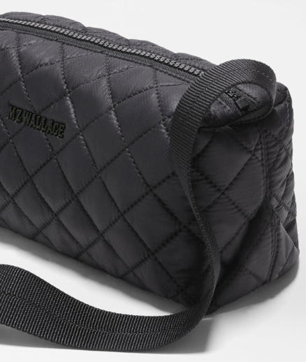 Metro East West Crossbody - Black