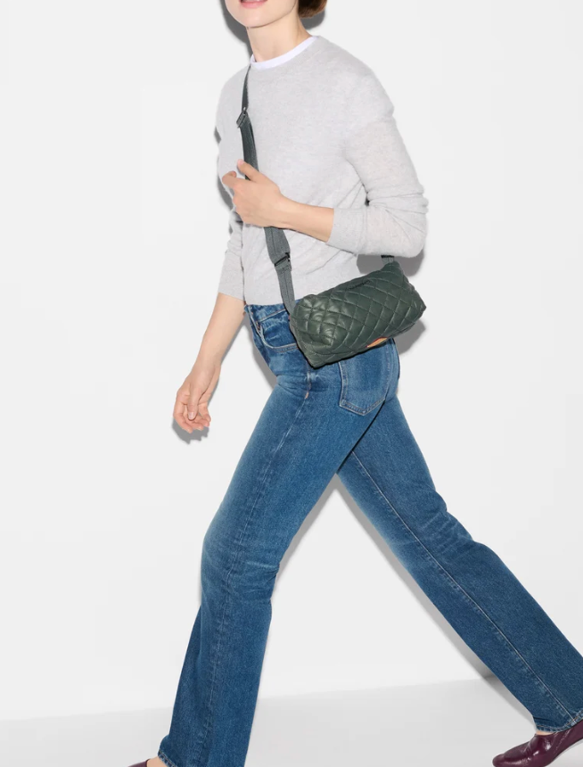 Metro East West Crossbody - Juniper