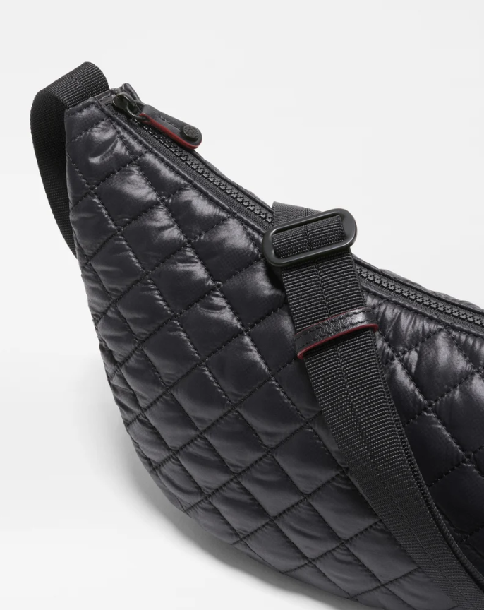 Small Metro Smile Bag - Black