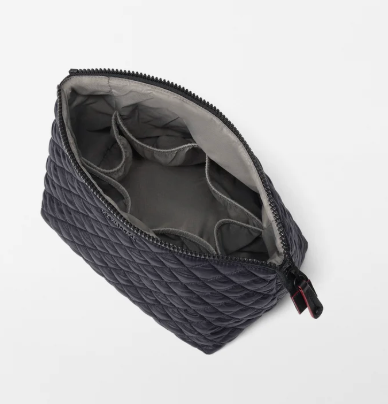 Large Zoey Zip Pouch II - Black
