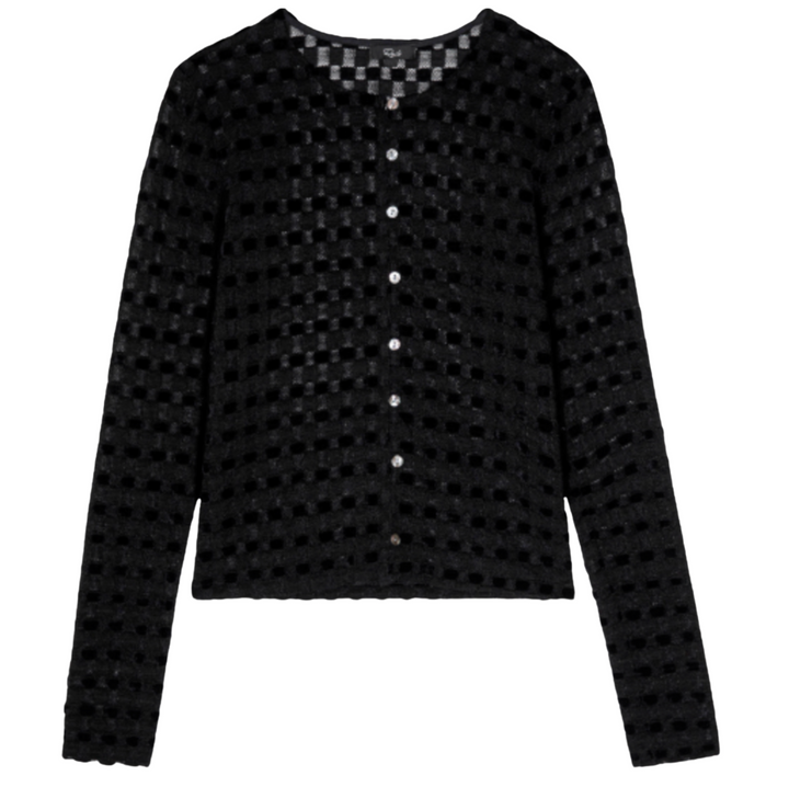 Cyrah Top - Black Lace