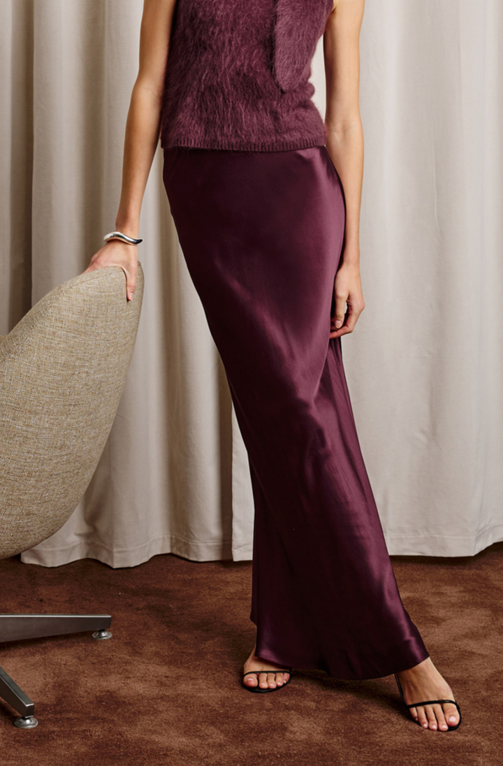 Romina Skirt - Wine