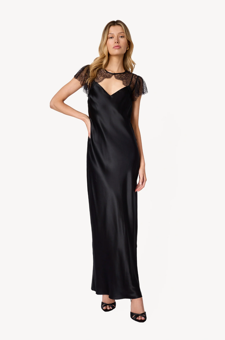 Prentice Slip Dress - Black
