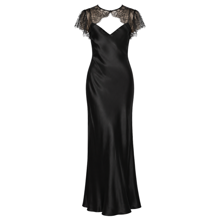 Prentice Slip Dress - Black