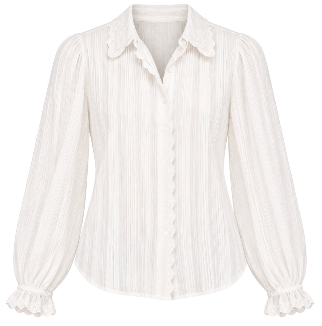 Romance Blouse - Ivory