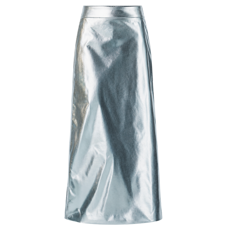 Jenson Metallic Skirt - Silver