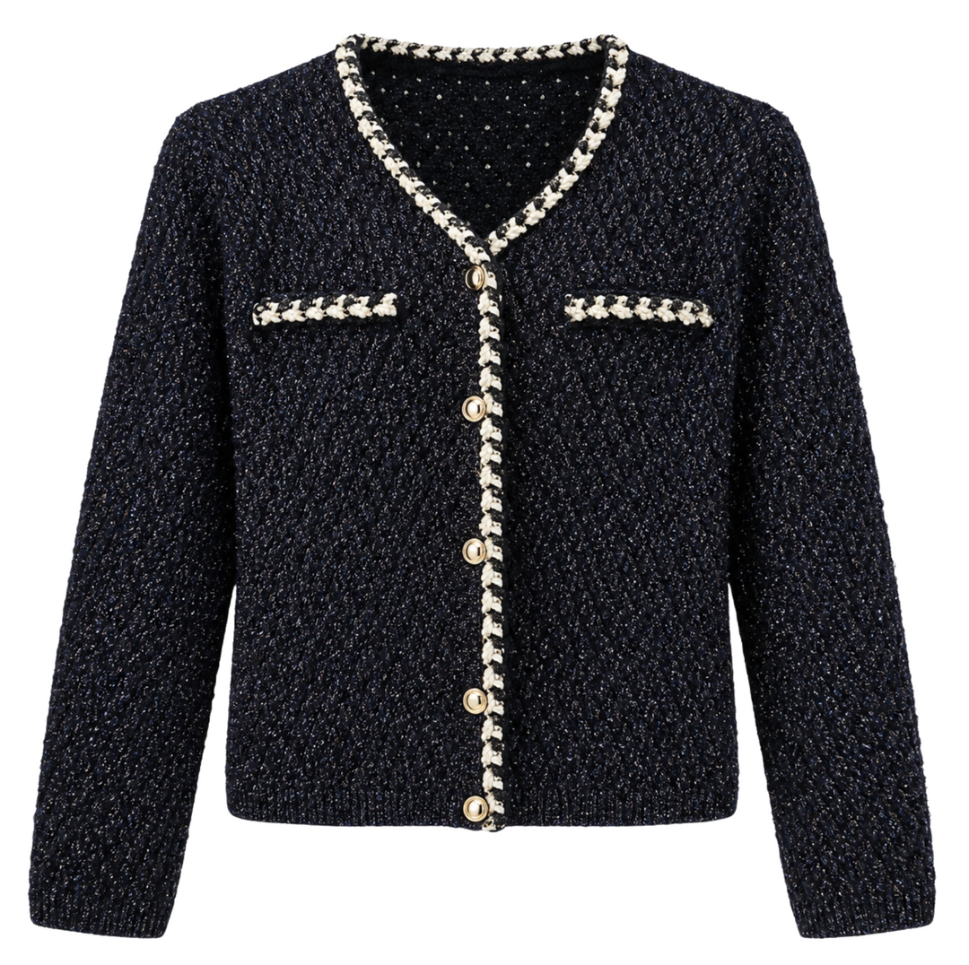 Clarissa Jacket- Festive Navy