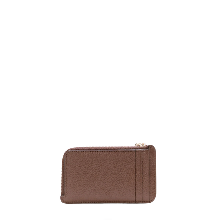 Zip Card Case - Chestnut