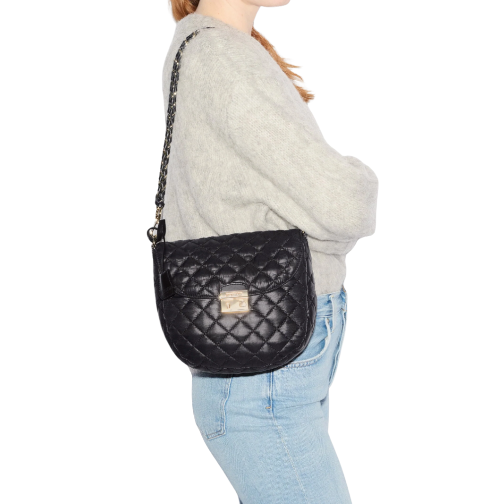 Crosby Lock Saddle - Black