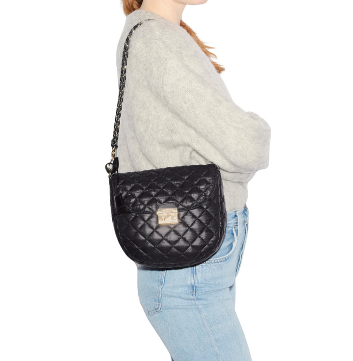 Crosby Lock Saddle - Black