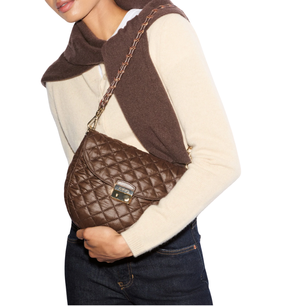 Crosby Lock Saddle - Walnut