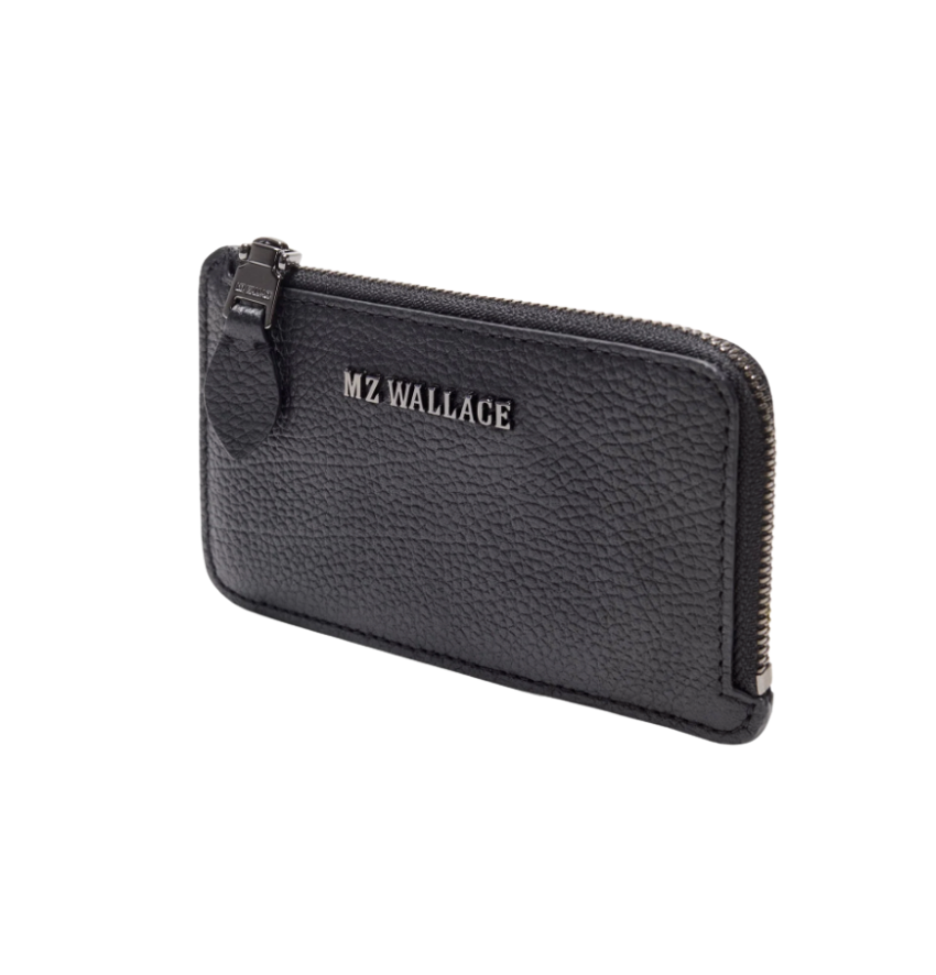 Zip Card Case - Black