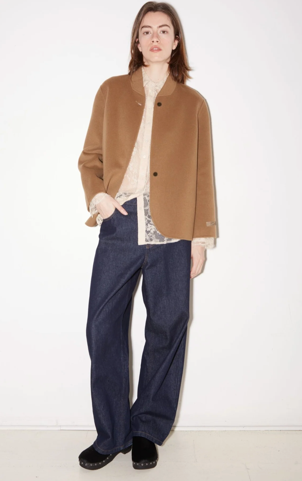 Kaia Wool Jacket - Beige