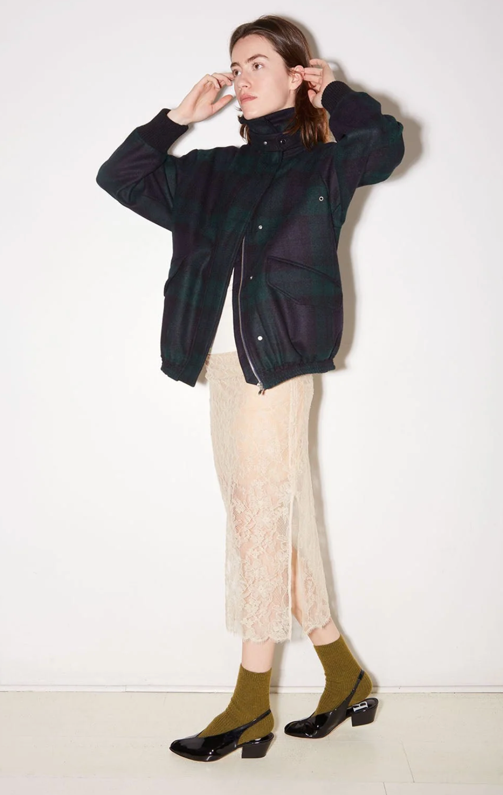 Fox Wool Jacket - Tartan
