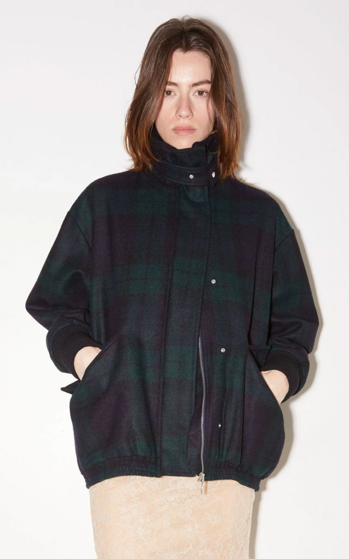 Fox Wool Jacket - Tartan