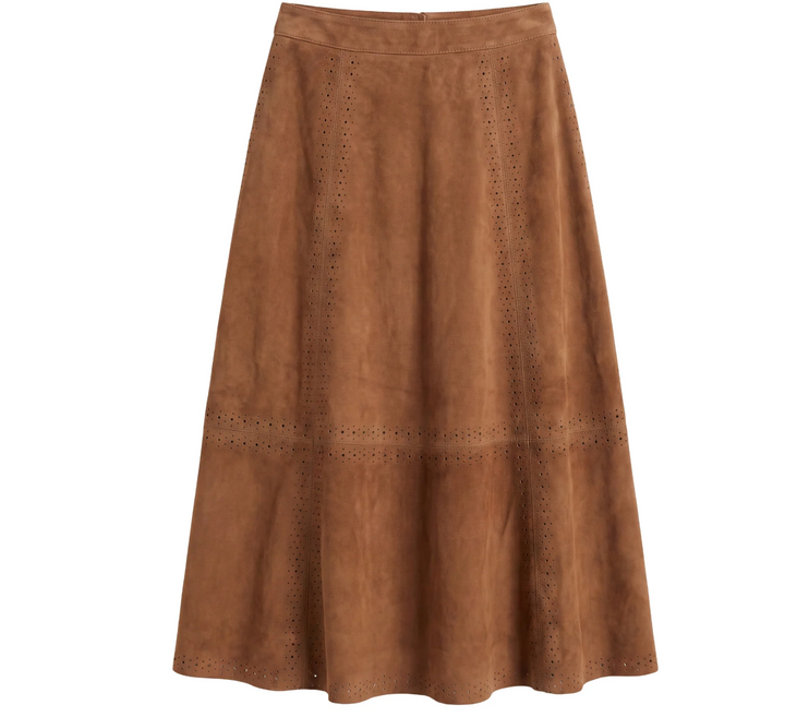 Presley Skirt - Chestnut