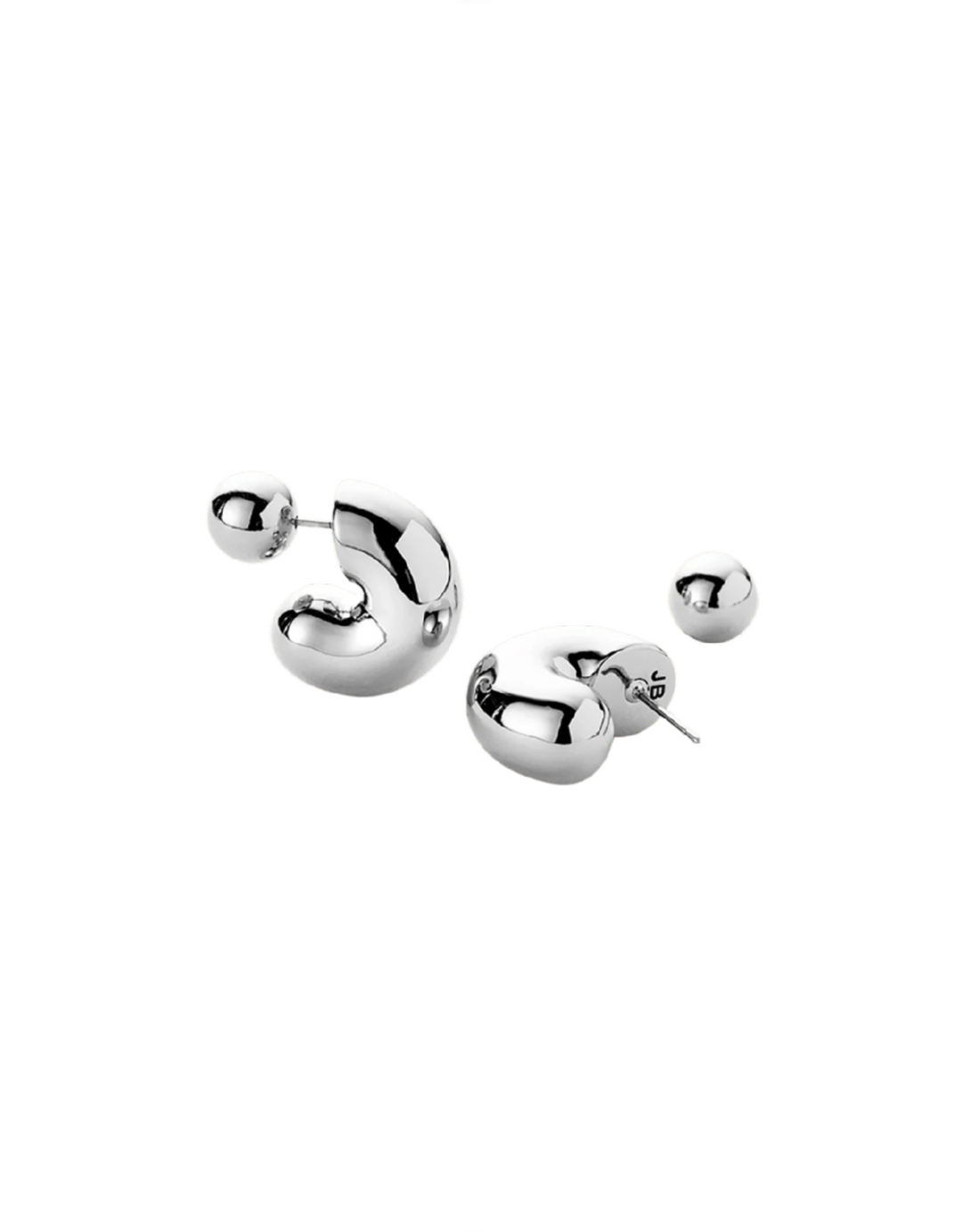 Tome Hoops Medium - Silver
