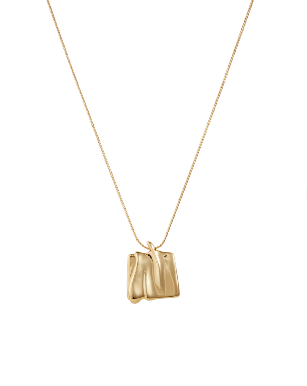 Sundra Pendant Necklace- Gold (Lg)