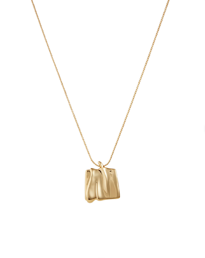 Sundra Pendant Necklace- Gold (Lg)